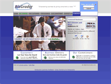 Tablet Screenshot of bizgrader.com